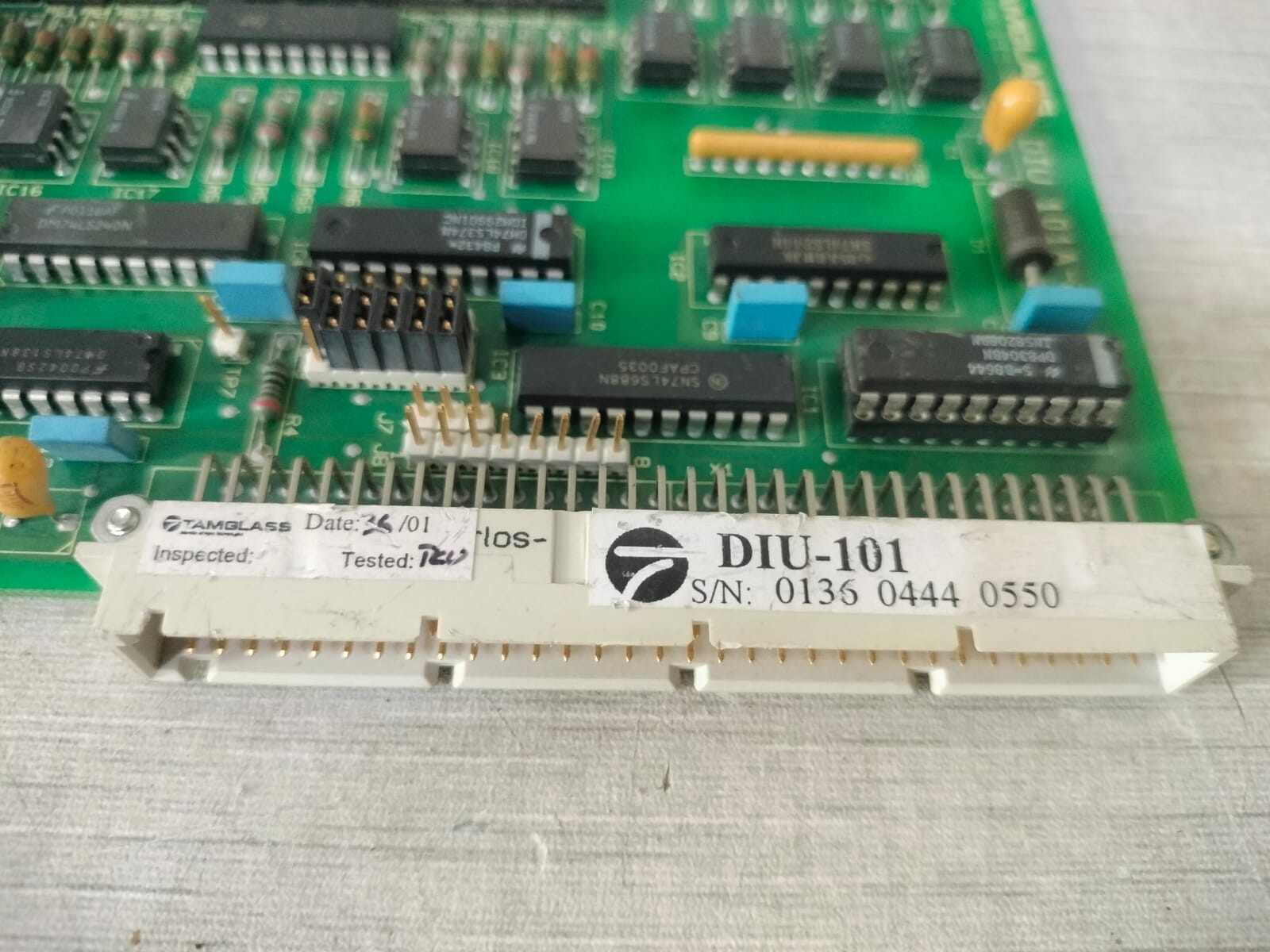 TAMGLASS DIU-101 TAMGLASS DIU 101A-2 / DIU-101 Control Board 3