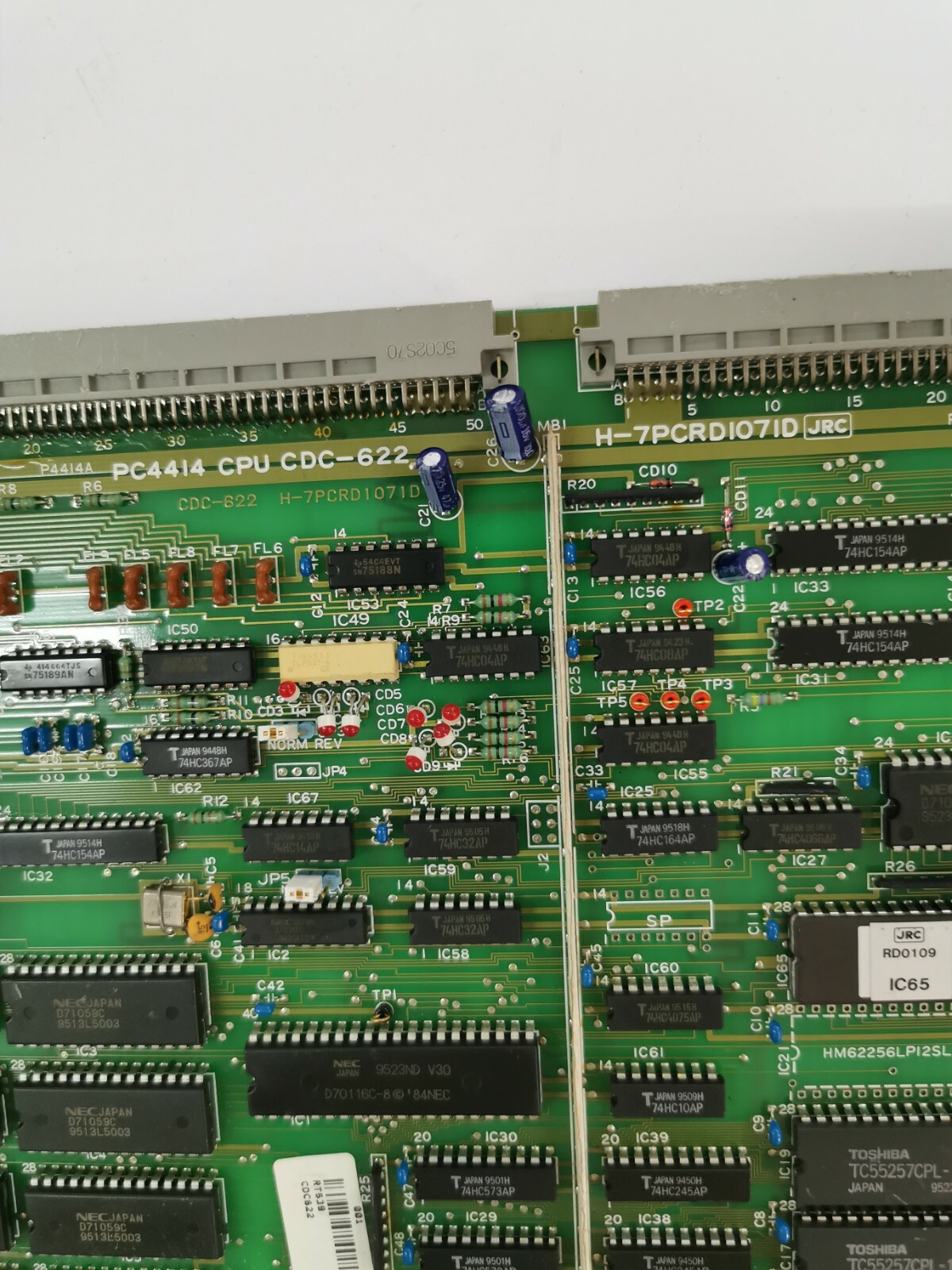 JRC CDC-622 JRC PC4414 CPU CDC-622 H-7PCRDIO7ID PCB BOARD 3