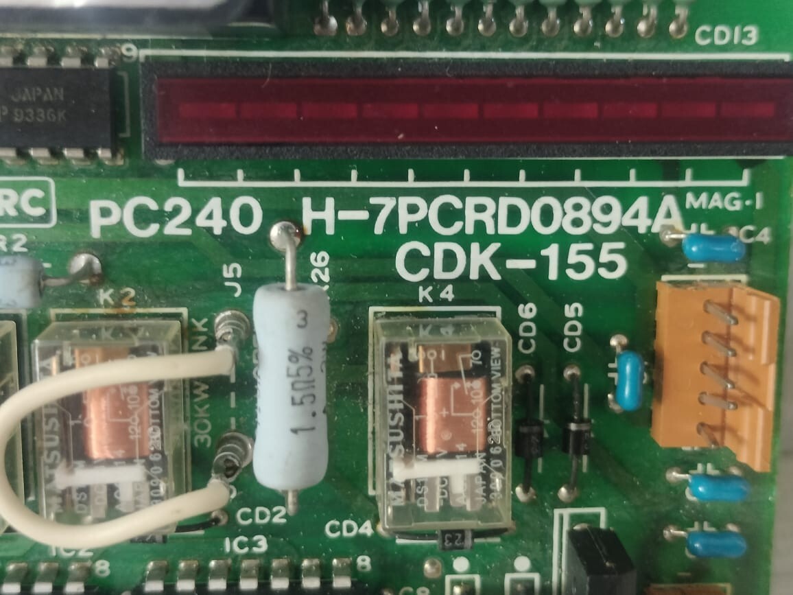 JRC CDK-155 JRC PC240 H-7PCRDO894A CDK-155 PCB Board 2