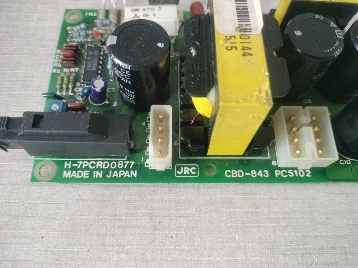 JRC CBD-843 JRC H-7PCRD0877 CBD-843 PC5102 PCB BOARD 2