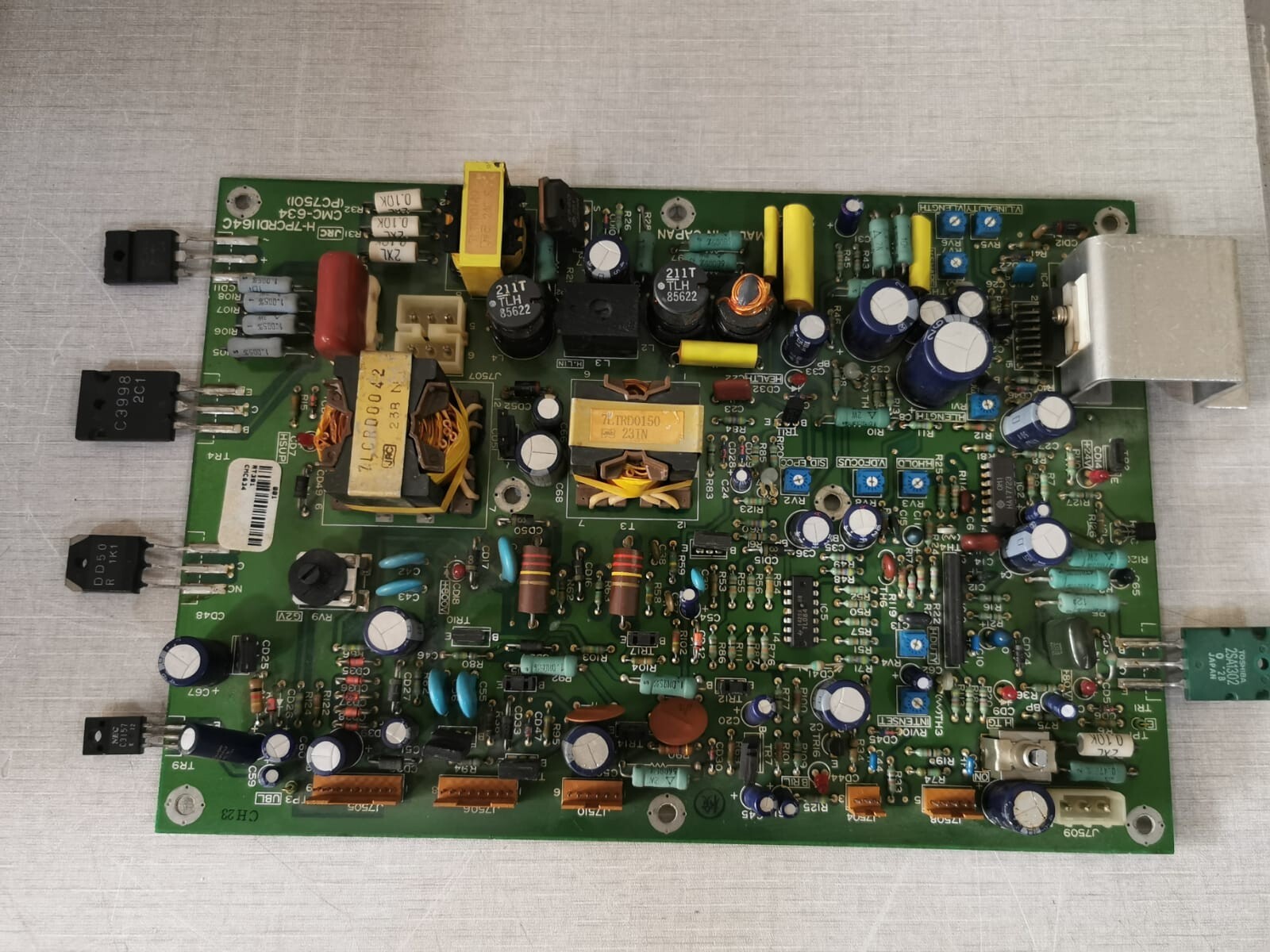 JRC CMC-634 JRC H-7PCRDII64C CMC-634 PC7501 PCB BOARD 2