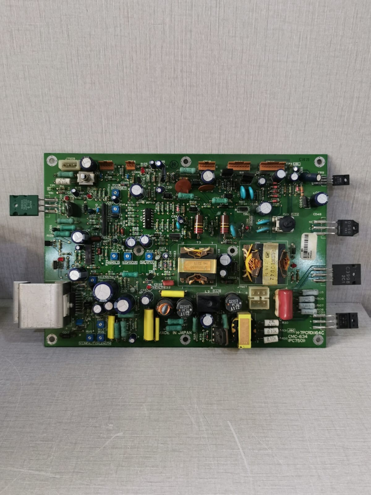 JRC H-7PCRDII64C CMC-634 PC7501 PCB BOARD