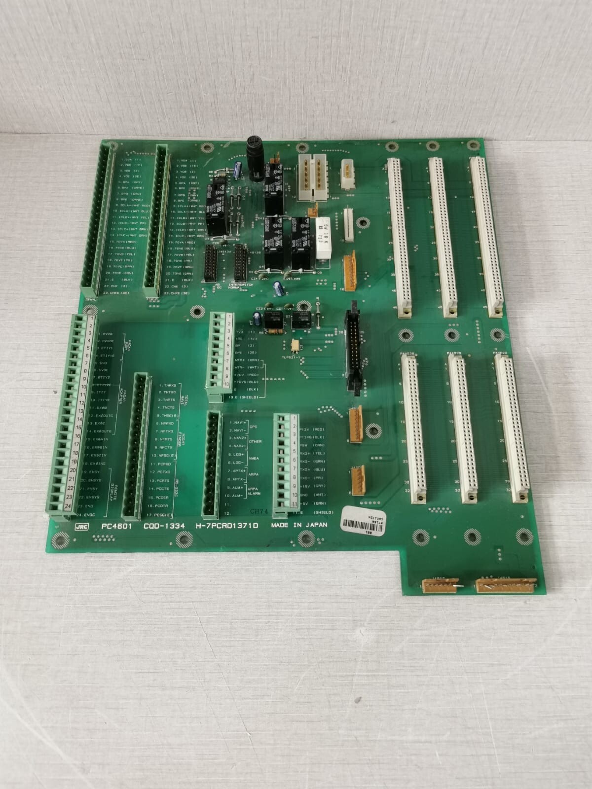 JRC H-7PCRD1371D PC4601 CQD-1334 PCB BOARD