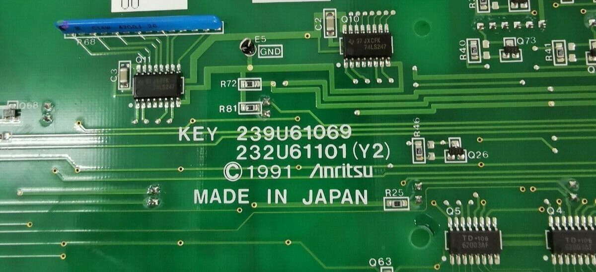 Anritsu KEY-239U61069-/-232U61101 INRITSU KEY 239U61069 / 232U61101 CIRCUIT BOARD 3