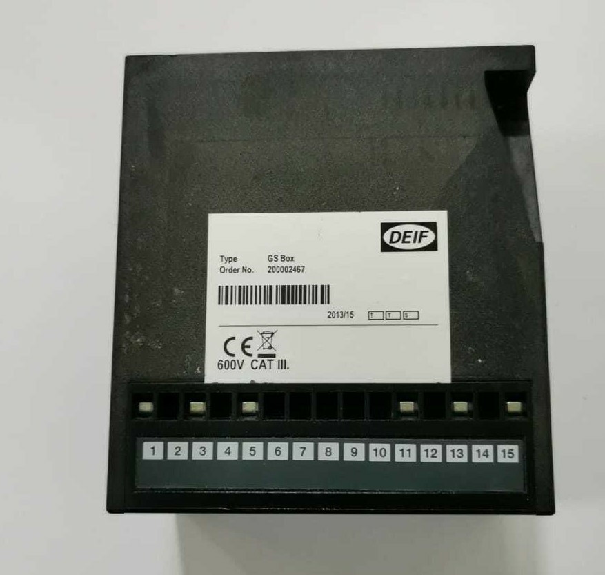 DEIF GS-BOX DEIF GS Box Interface Isolated Transformer Y CONFIGURATION 2