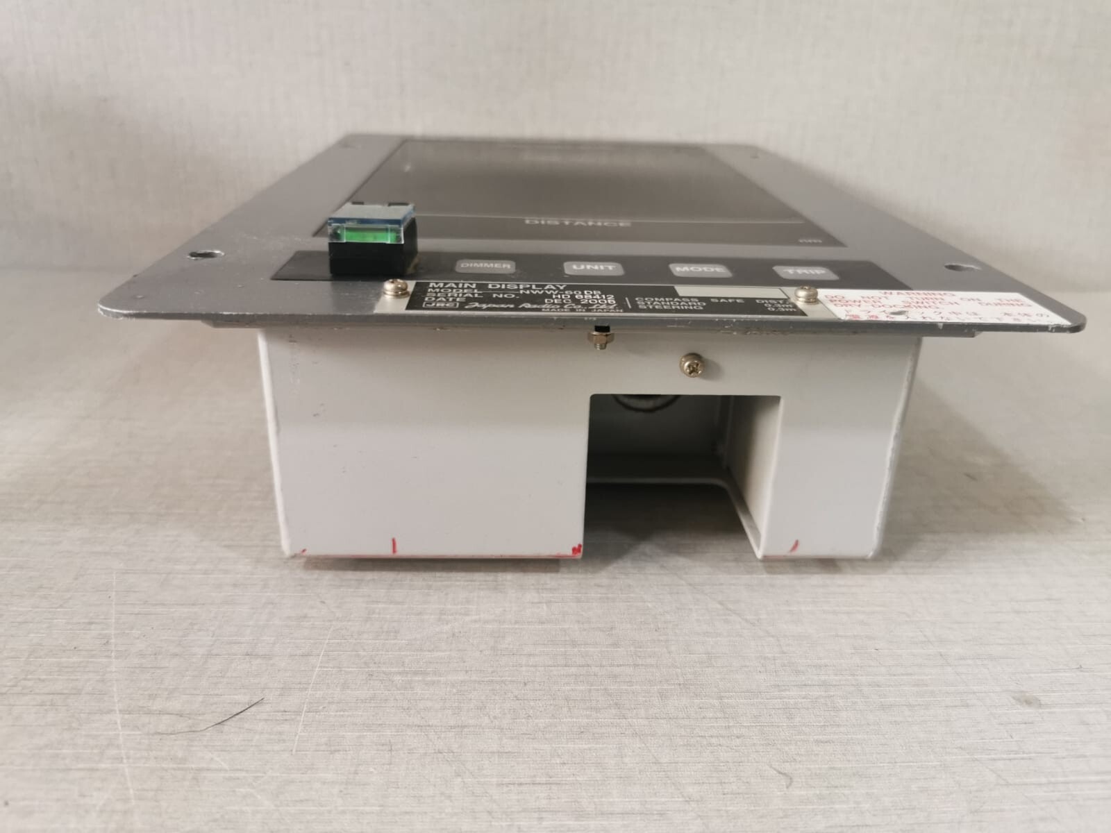 JRC JLN-550 JRC JLN-550 DOPPLER SONAR NWW-60 DB MAIN DISPLAY 7