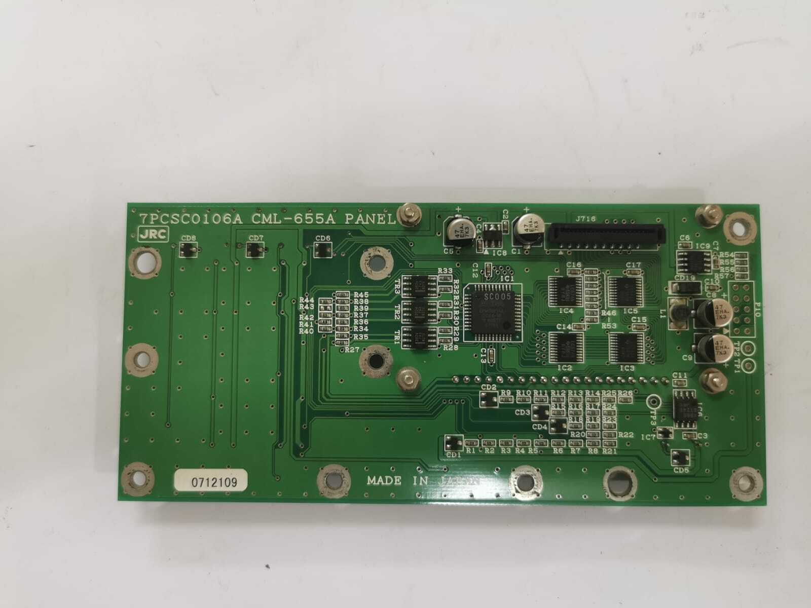 JRC 7PCSC016A CML-655A JRC 7PCSC016A CML-655A PANEL 4