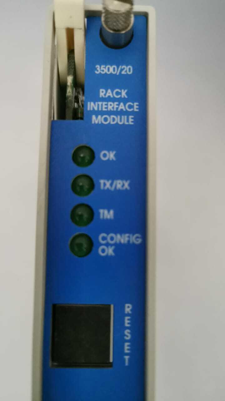 Bently Nevada PWA-125744 BENTLY NEVADA 3500/20 RACK INTERFACE MODULE PWA 125744-02W 2