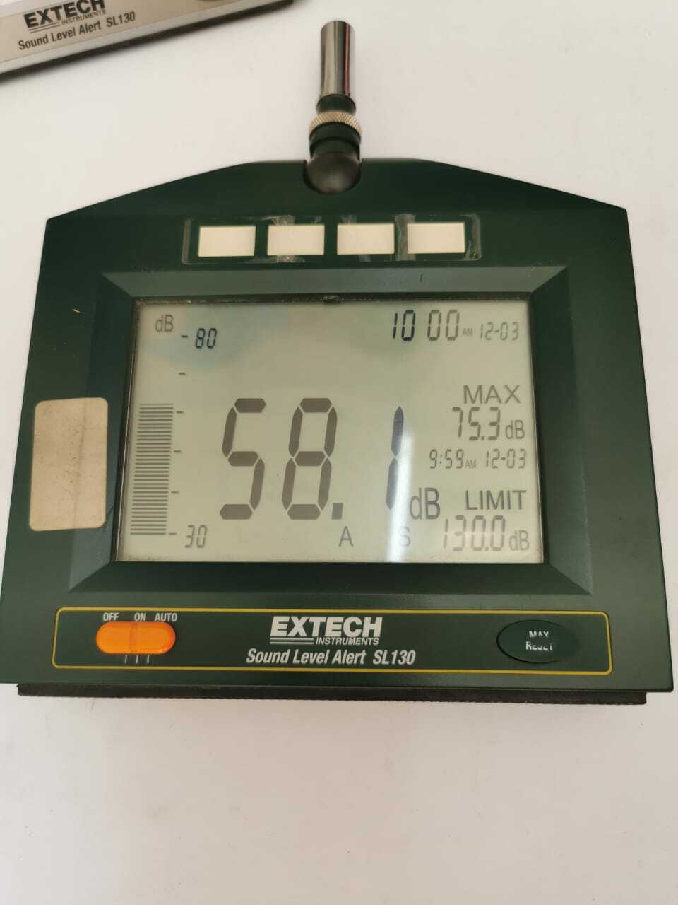 EXTECH INSTRUMENTS SL130 EXTECH INSTRUMENTS Sound Level Alert SL130 - TRIED & TESTED 5