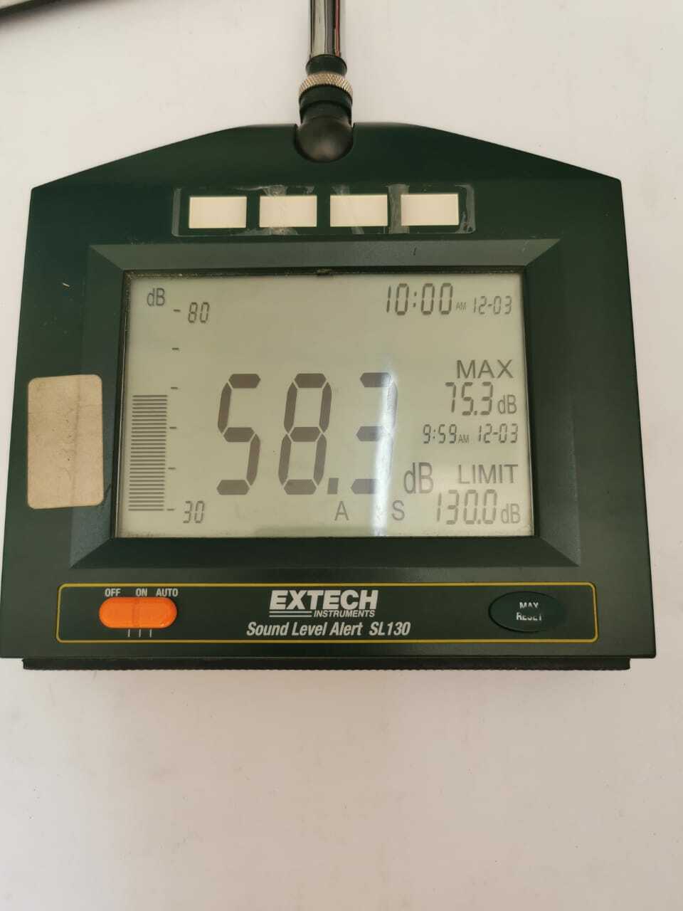 EXTECH INSTRUMENTS Sound Level Alert SL130 - TRIED & TESTED