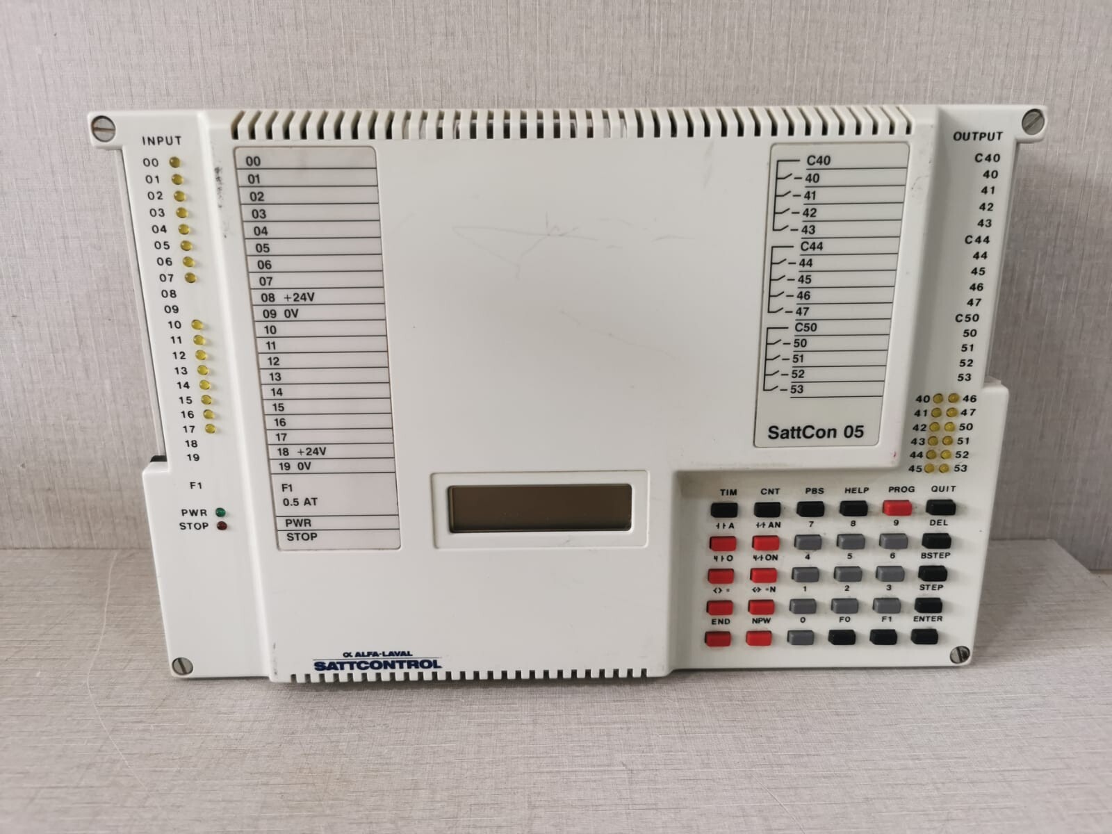 SATTCONTROL ALFA-LAVAL SC05-10B 976001003 SERIES 7 VA 62 220/110VAC 50HZ
