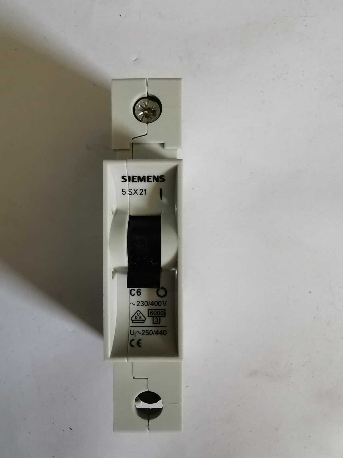 Siemens 5SX2 106-7 SIEMENS 5SX2 106-7 CIRCUIT BREAKER 5