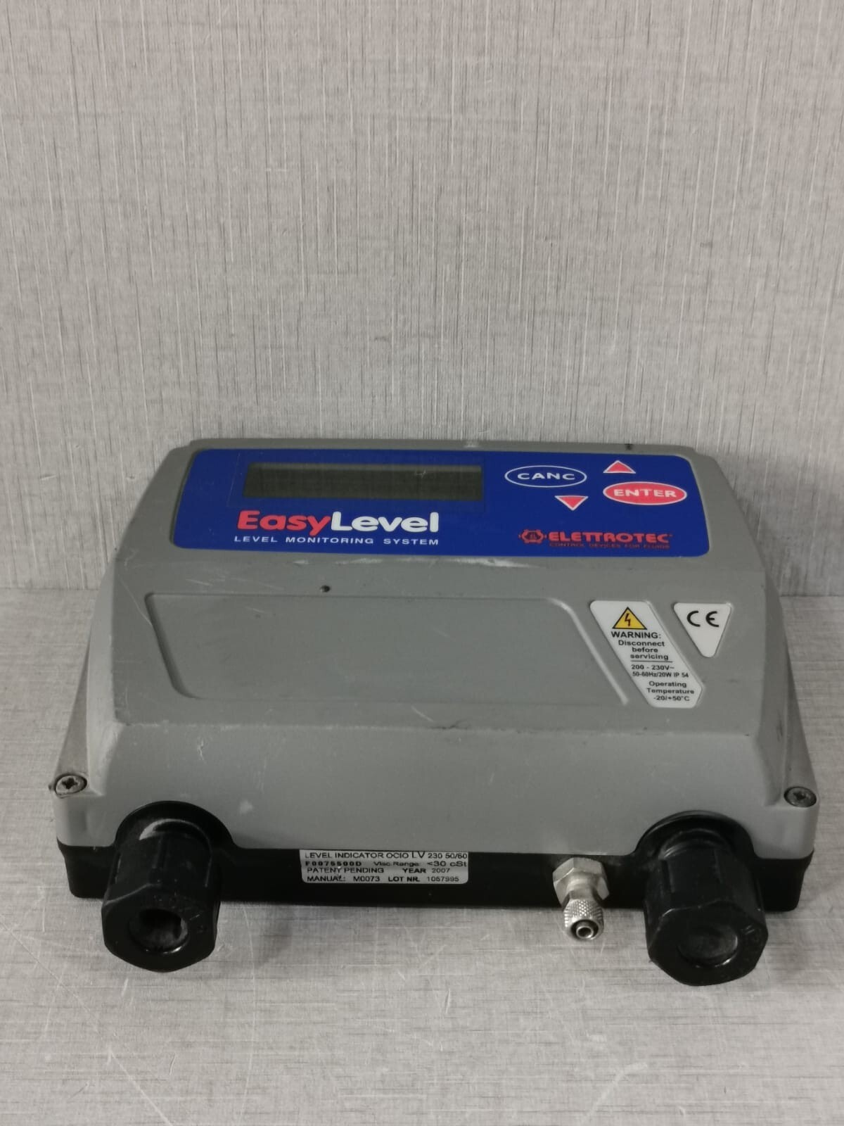 ELETTROTEC F0075500D ELETTROTEC F0075500D EASY LEVEL MONITORING SYSTEM 7