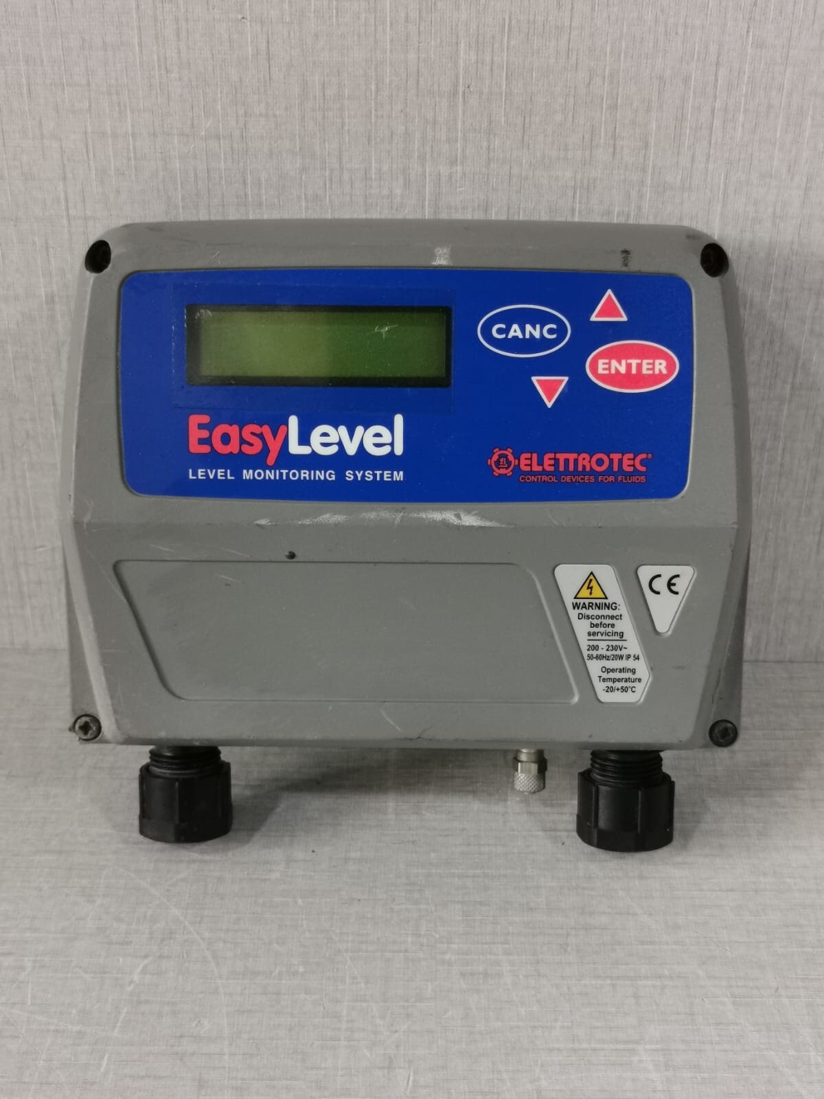 ELETTROTEC F0075500D EASY LEVEL MONITORING SYSTEM