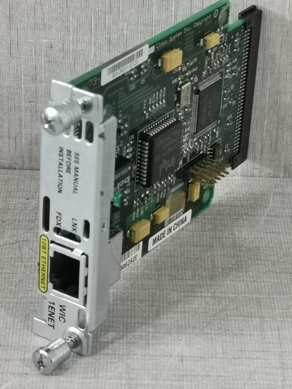 Cisco WIC-1B-S/T-V3 CISCO WIC-1B-S/T-V3 Interface Module 7