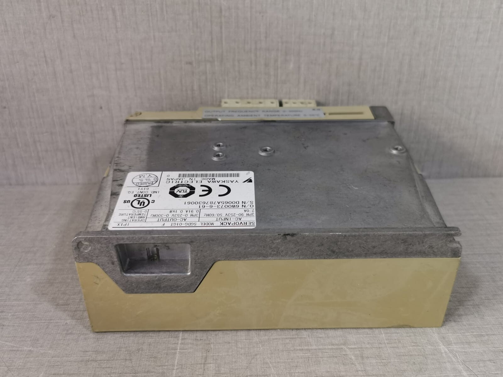 Yaskawa SGDG-01GT YASKAWA SGDG-01GT F SERVOPACK 9