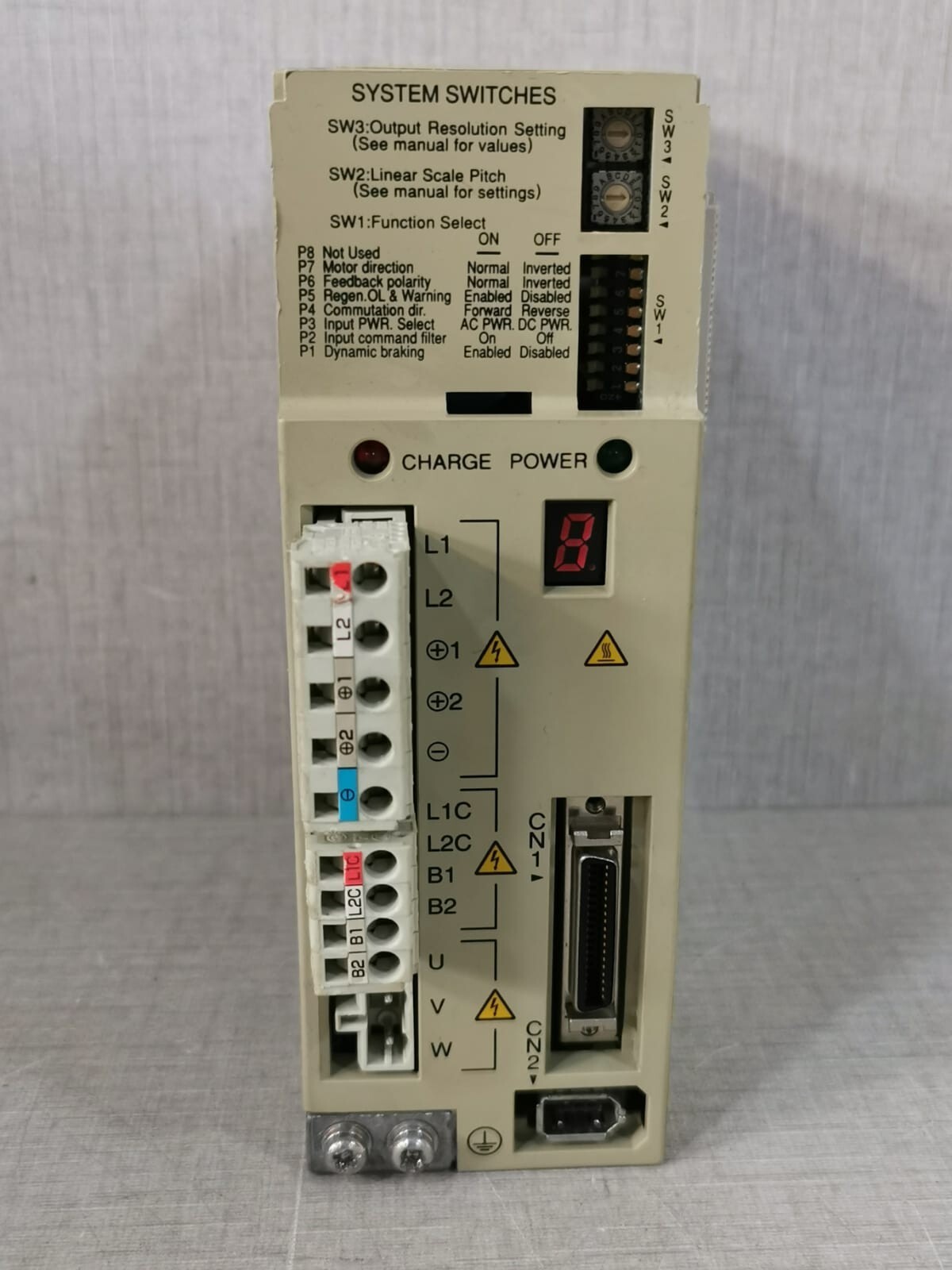 YASKAWA SGDG-01GT F SERVOPACK