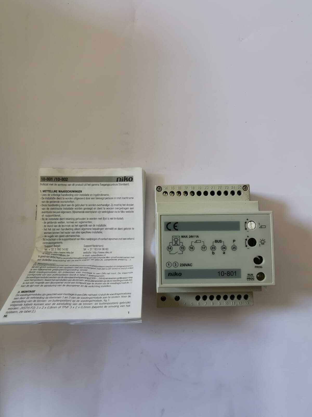 niko 10-801 Niko 10-801 Access Control 2