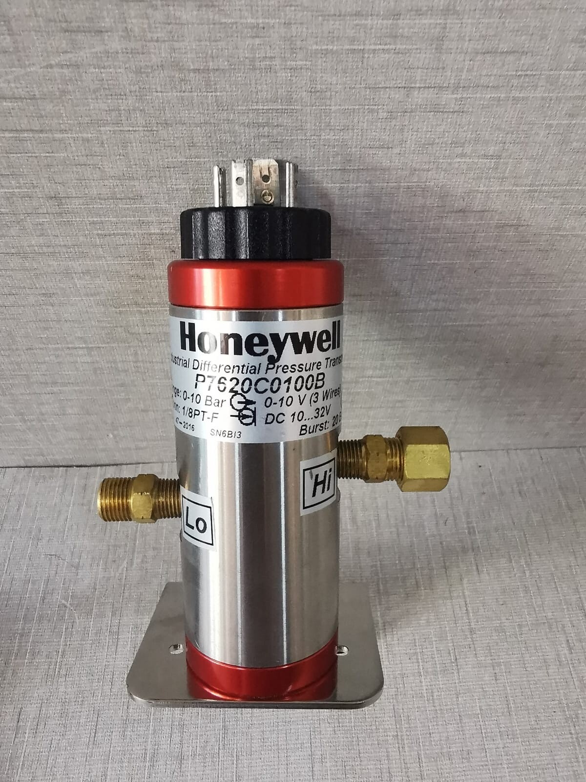 Honeywell P7620C0100B HONEYWELL P7620C0100B INDUSTRIAL DIFFERENTIAL PRESSURE TRANSMITTER 2