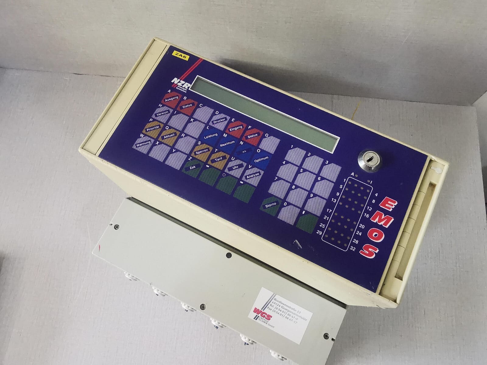NZR EMOS 3 NZR EMOS 3 Energy Management Unit 230V-50Hz 30W 24V 3