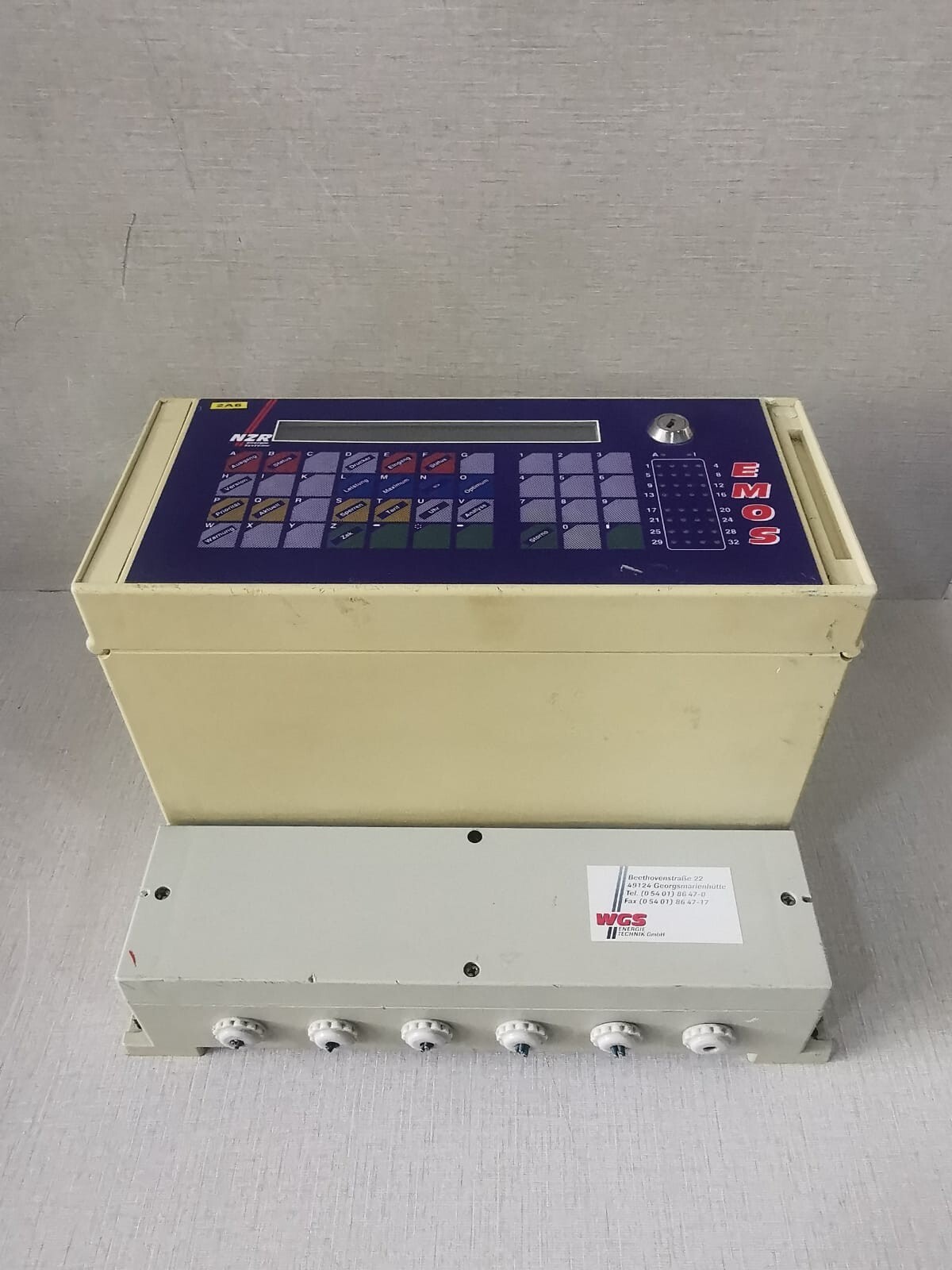 NZR EMOS 3 NZR EMOS 3 Energy Management Unit 230V-50Hz 30W 24V 8