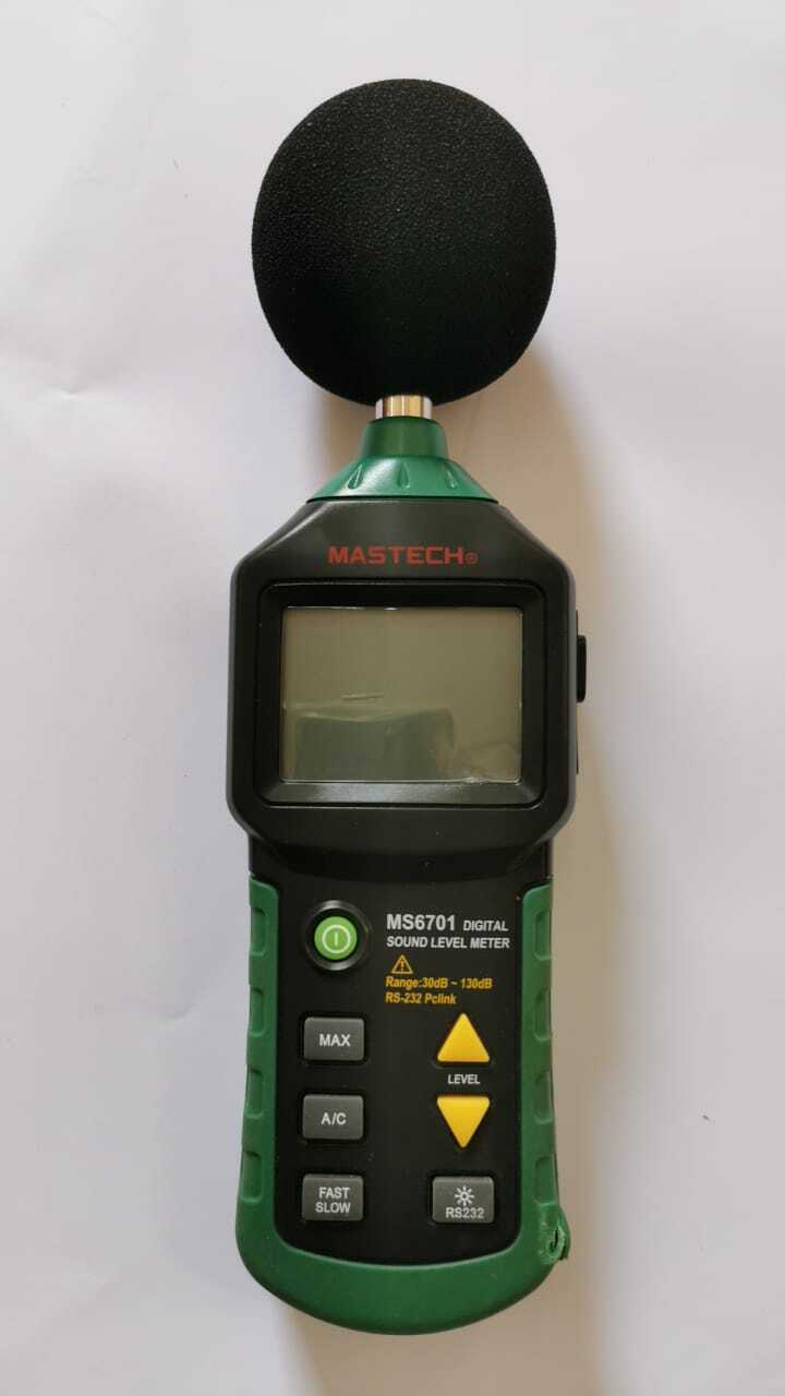 MASTECH MS6701 DIGITAL SOUND LEVEL METER