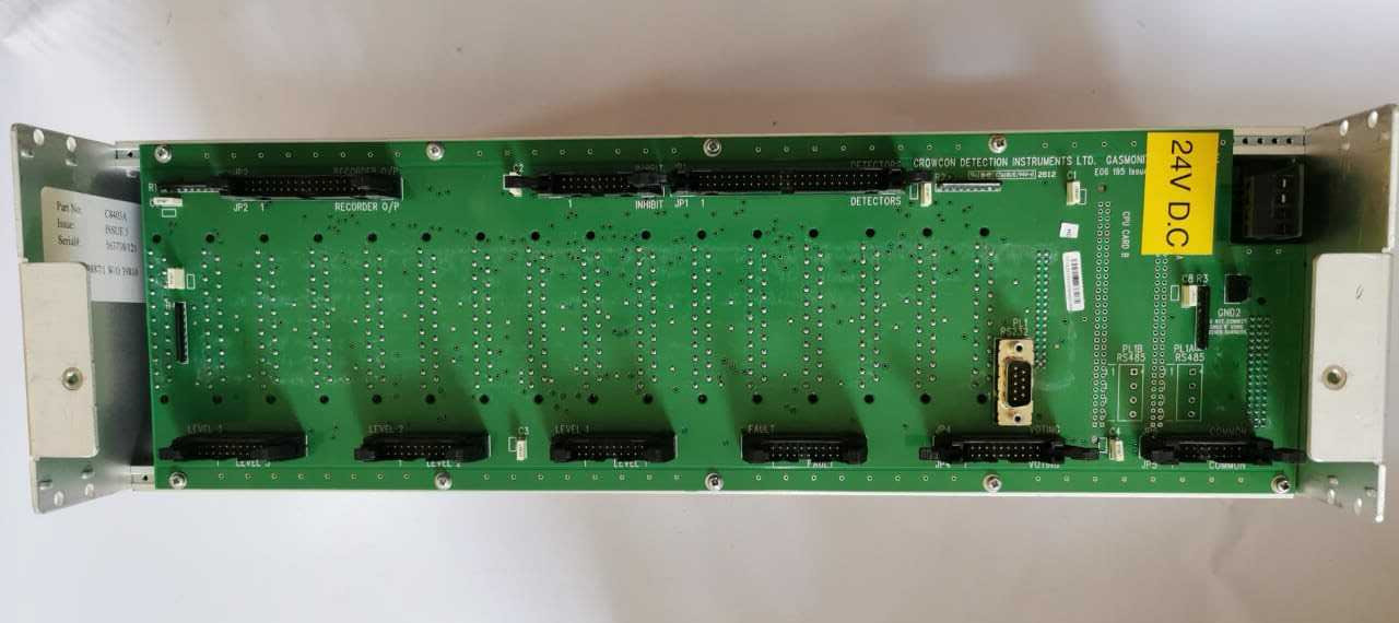 CROWCON C8403A CROWCON Gas Monitor C8403A Control System 250V 50/60HZ 4