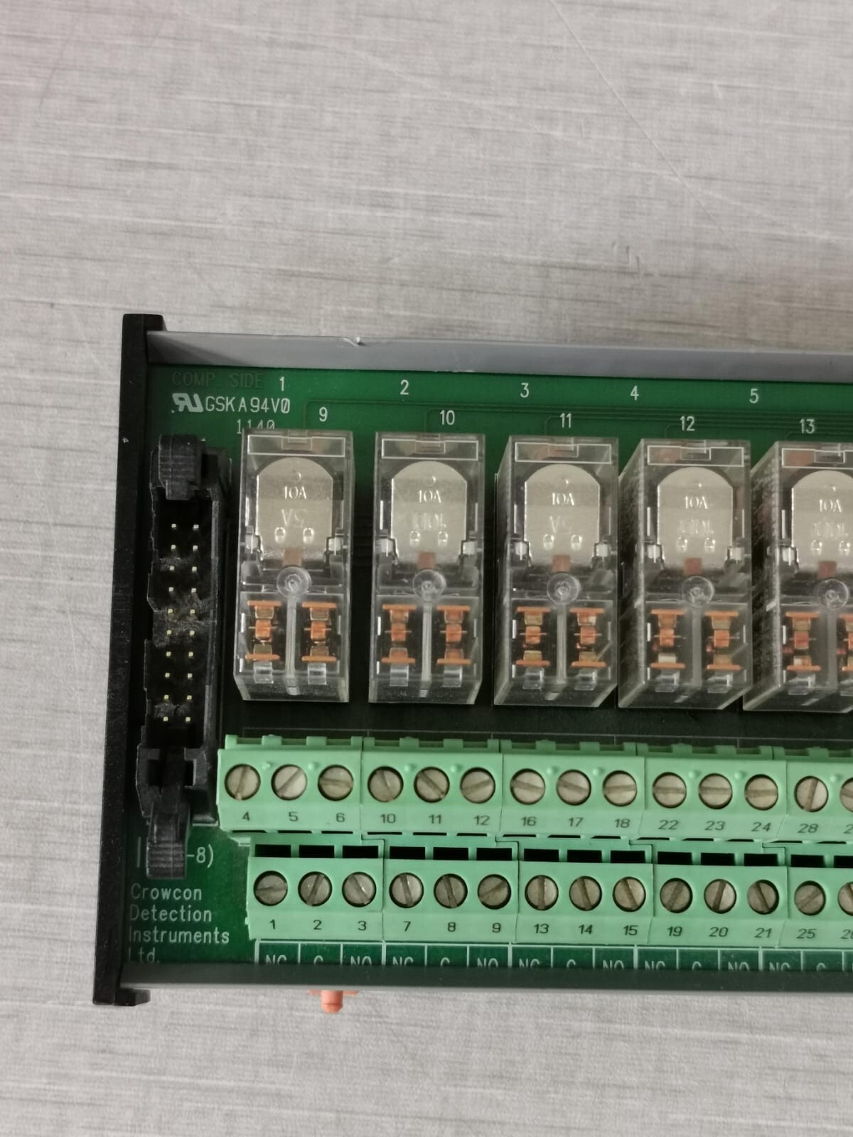 CROWCON GSKA94V01140 CROWCON GSKA94V0-1140 Gas Monitor Relay MODULE 6