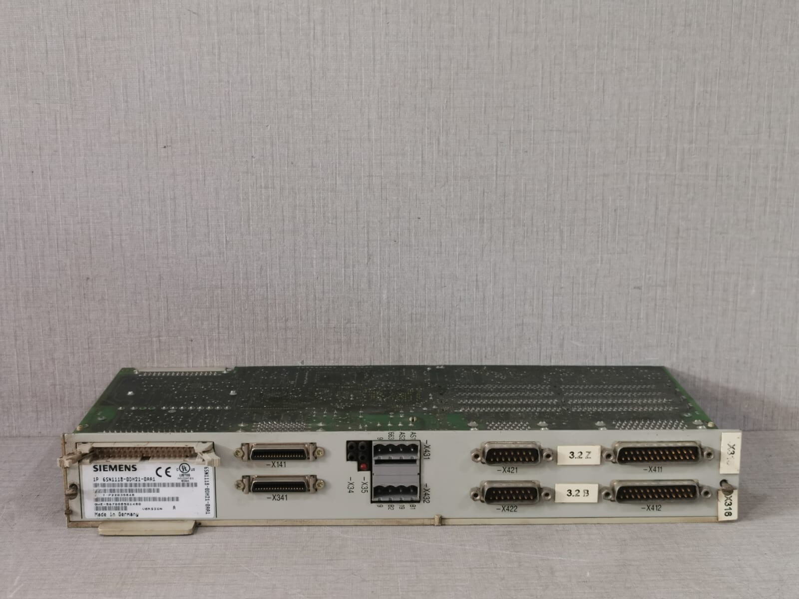 SIEMENS 6SN1118-0DH210AA1 Control Unit