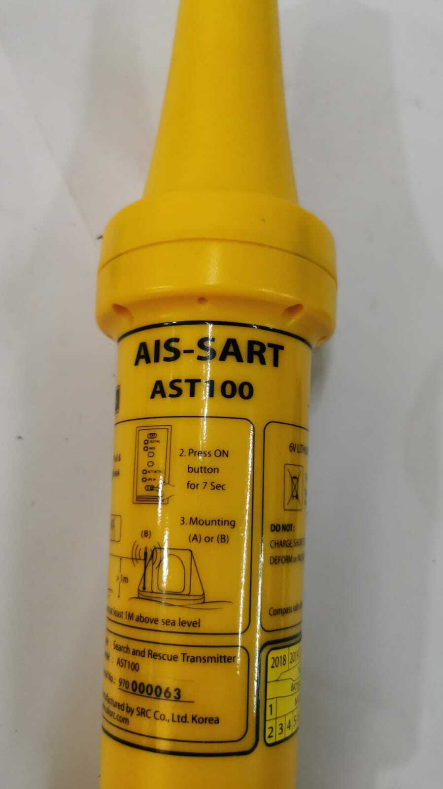 SRC AST100 SRC AIS-SART AST100 Search and Rescue Transmitter 2