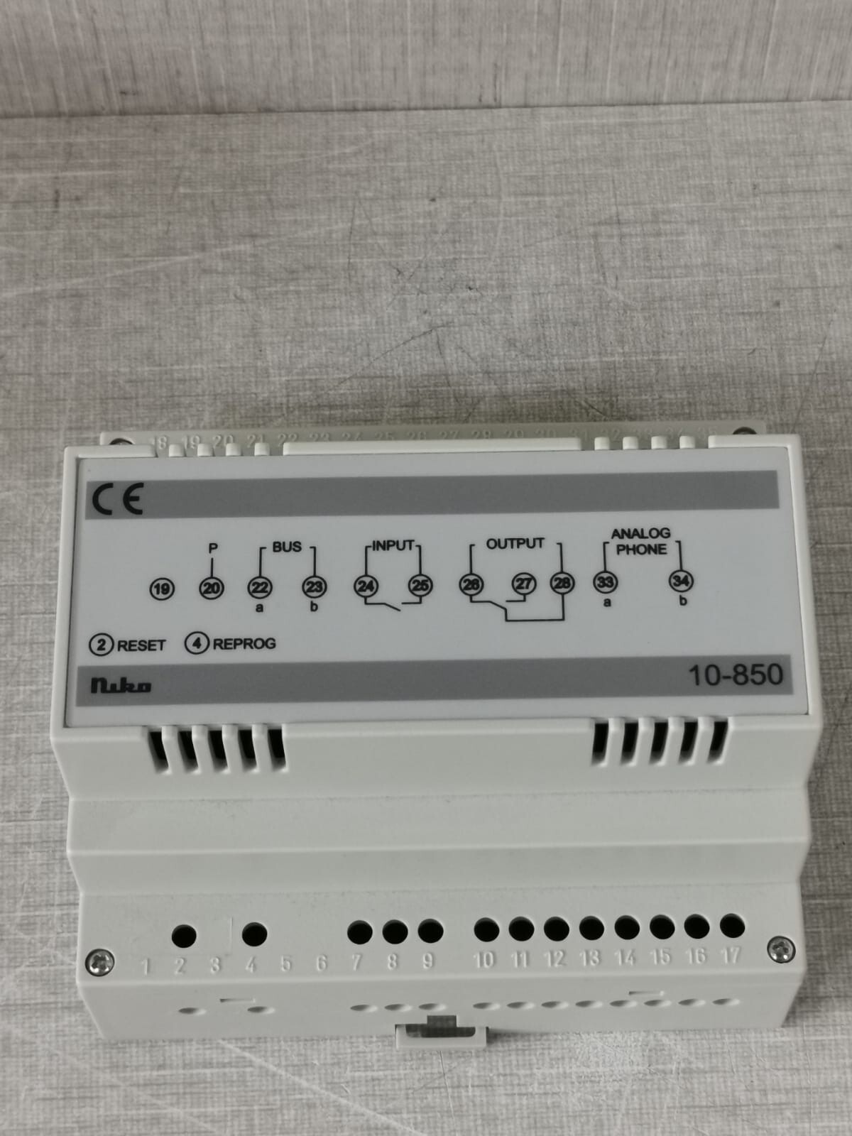 NIKO NIKO-10 NIKO 10-850 INTERFACE TELEFOONNET 7