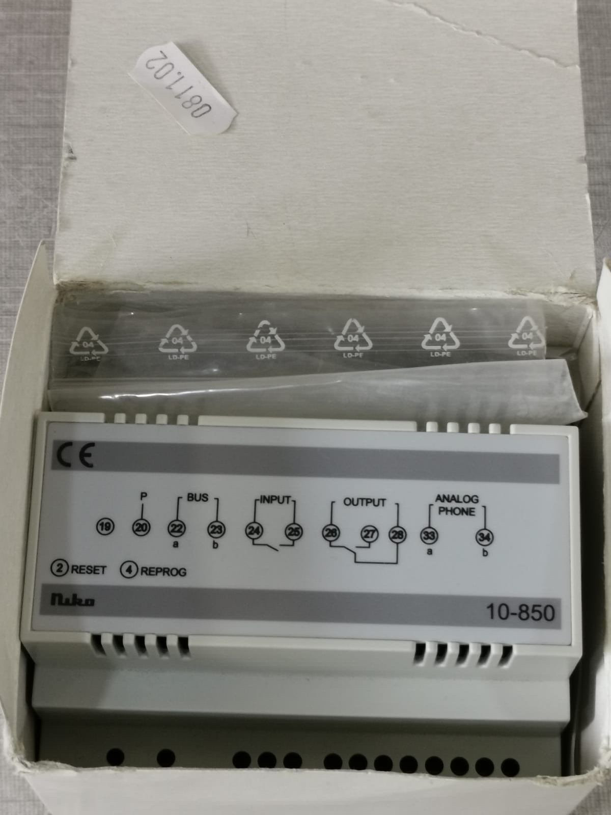 NIKO NIKO-10 NIKO 10-850 INTERFACE TELEFOONNET 8