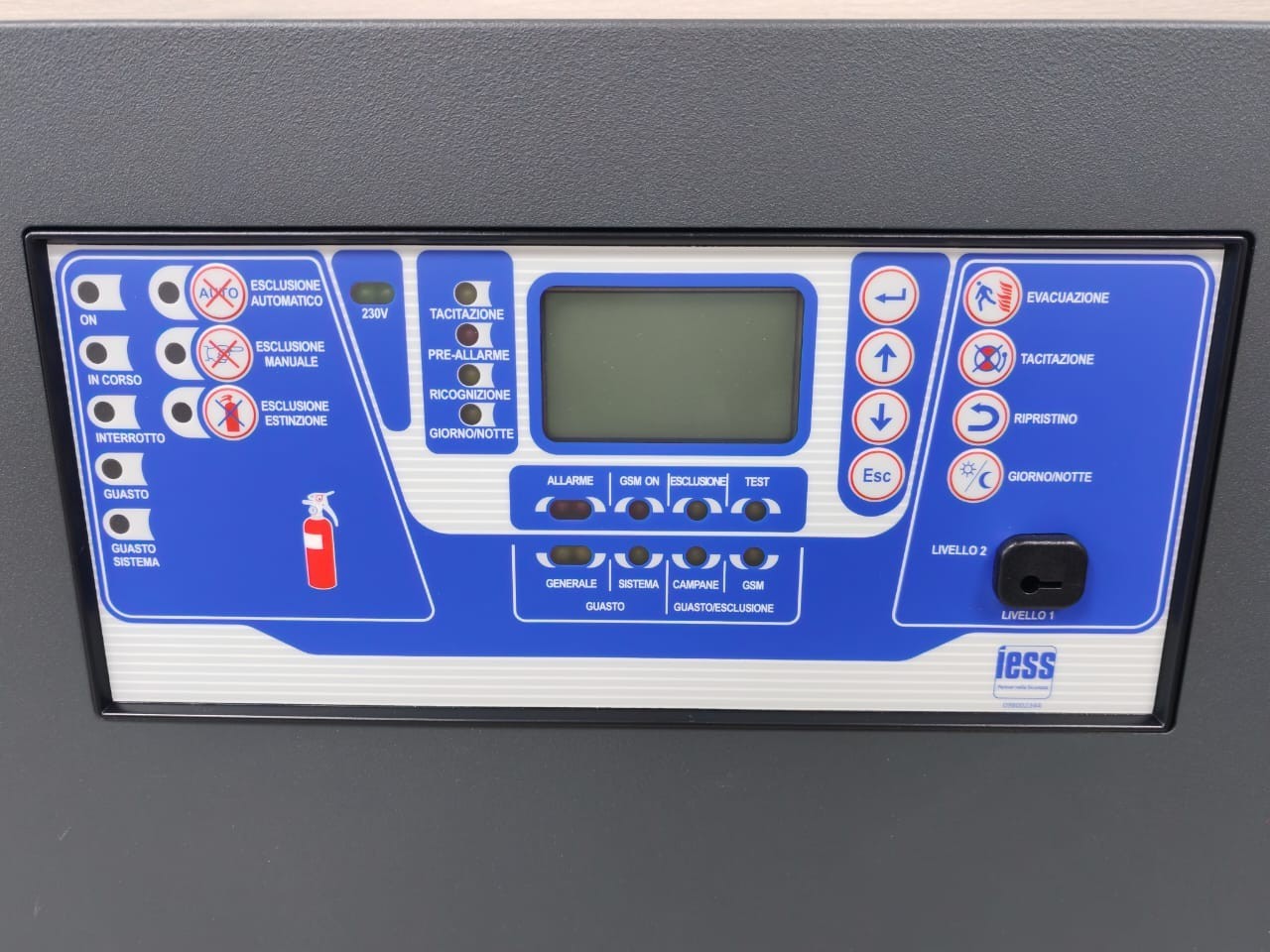 IESS MEC44 IESS MEC44 Control and Indicating Panel for Fire Detection 2