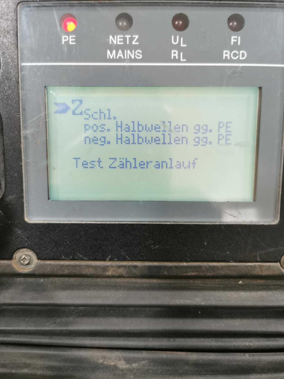 GOSSEN METRAWATT PROFITEST-0100S-II GOSSEN METRAWATT PROFITEST 0100S II Installation Tester 9