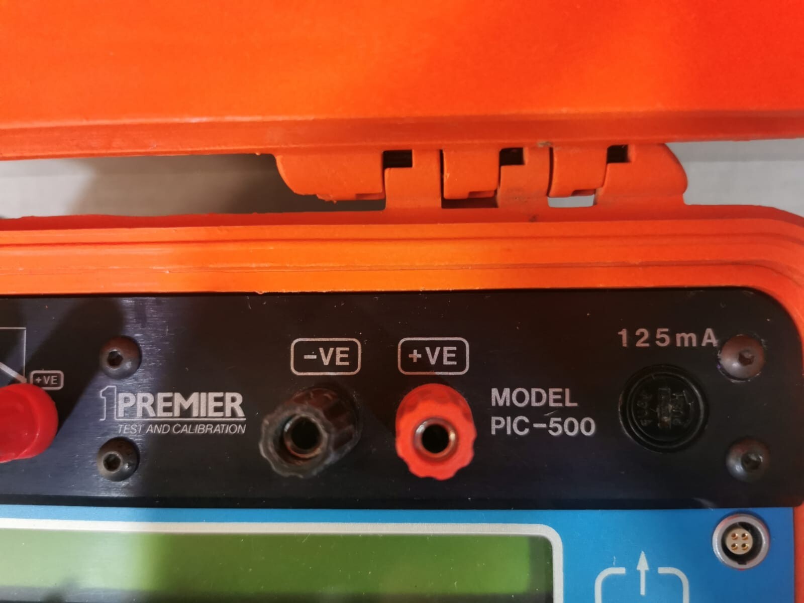 PREMIER PIC-500 PREMIER PIC-500 TEST AND CALIBRATION 2