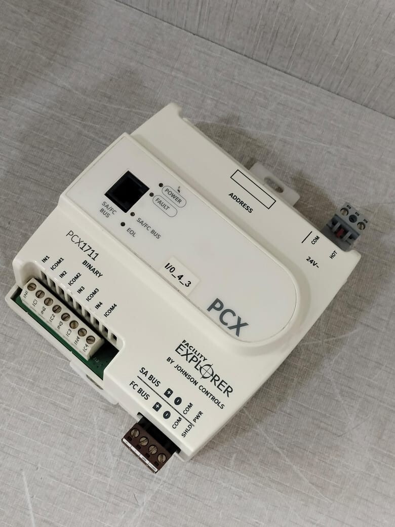 JOHNSON CONTROLS PCX1711 JOHNSON CONTROLS PCX1711 Digital Universal Programmable Relay REV T S/W VER 6.2 6