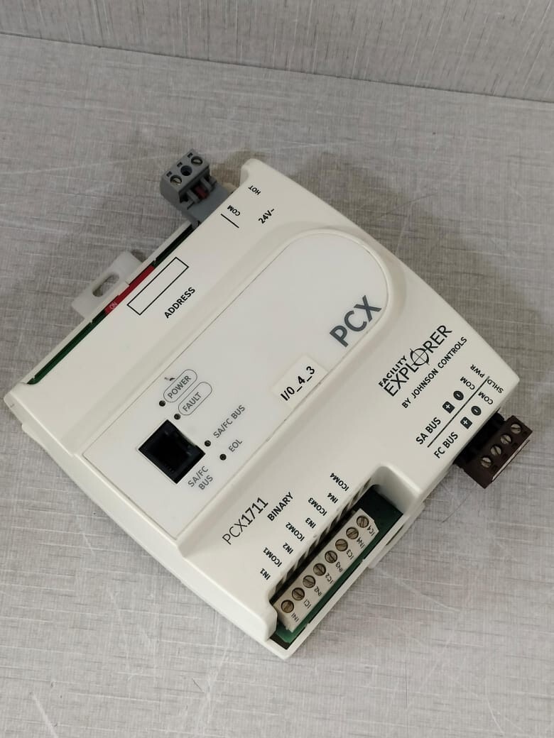 JOHNSON CONTROLS PCX1711 JOHNSON CONTROLS PCX1711 Digital Universal Programmable Relay REV T S/W VER 6.2 7