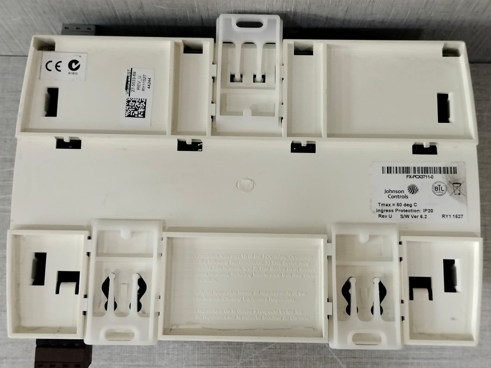 JOHNSON CONTROLS FX-PCX3711-0 REV U S/W VER 6.2 JOHNSON CONTROLS PCX3711 / FX-PCX3711-0 REV U S/W VER 6.2 Expansion Module 8