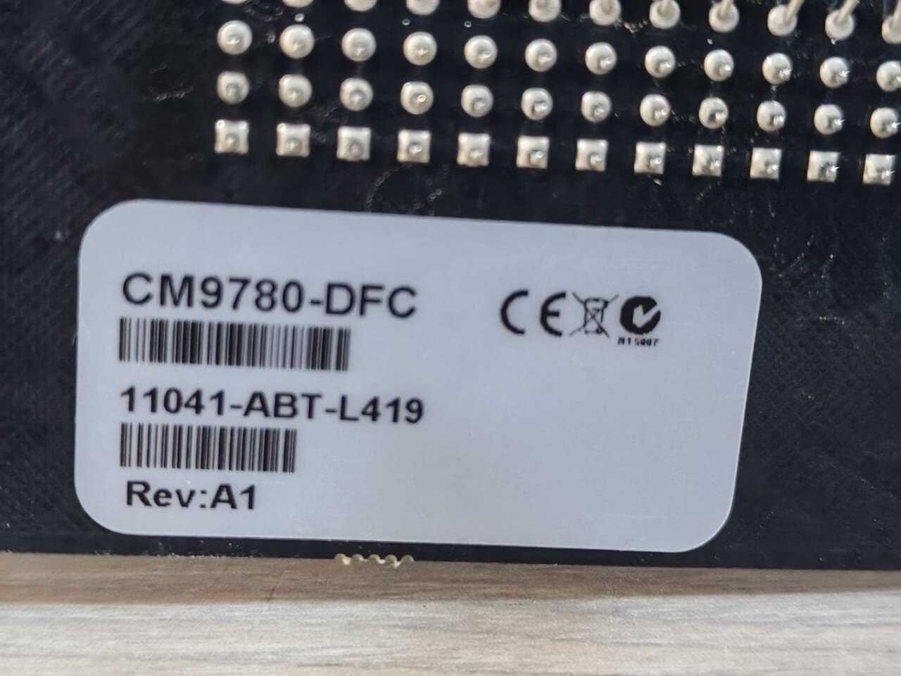 PELCO PA30-0109 REV.A1 PELCO CM9780-DFC HIGH DENSITY 32CH DOWNFRAME CARD PA30-0109 REV.A1 8
