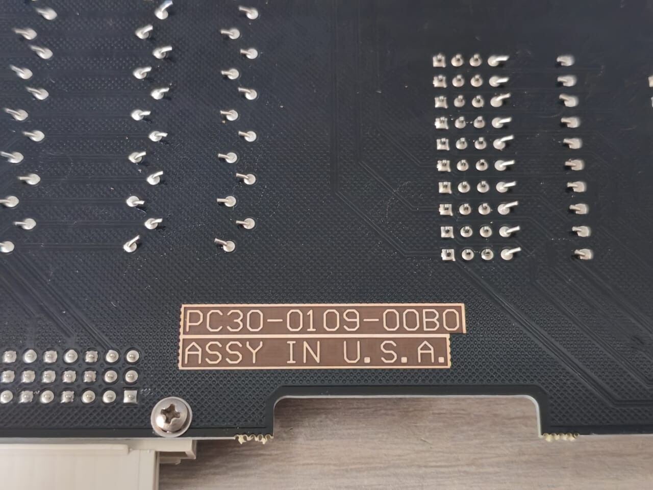 PELCO PA30-0109 REV.A1 PELCO CM9780-DFC HIGH DENSITY 32CH DOWNFRAME CARD PA30-0109 REV.A1 9