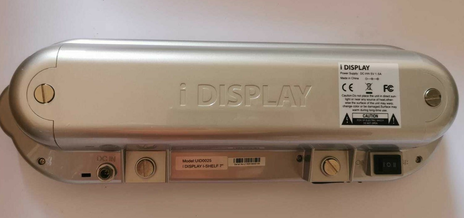 UNKNOWN UI0025/UID0025-S I DISPLAY I-SHELF 7 UI0025/UID0025-S 3