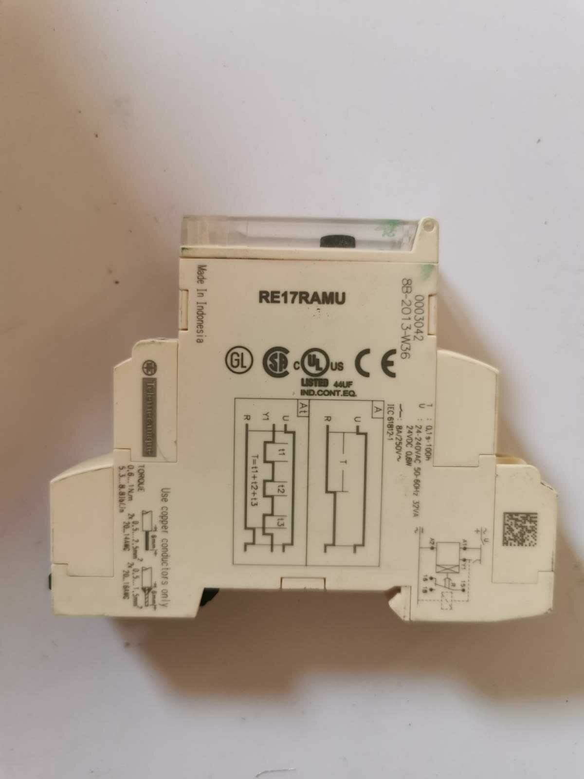 Schneider Electric RE17RAMU Schneider Electric RE17RAMU Time Delay Relay 3