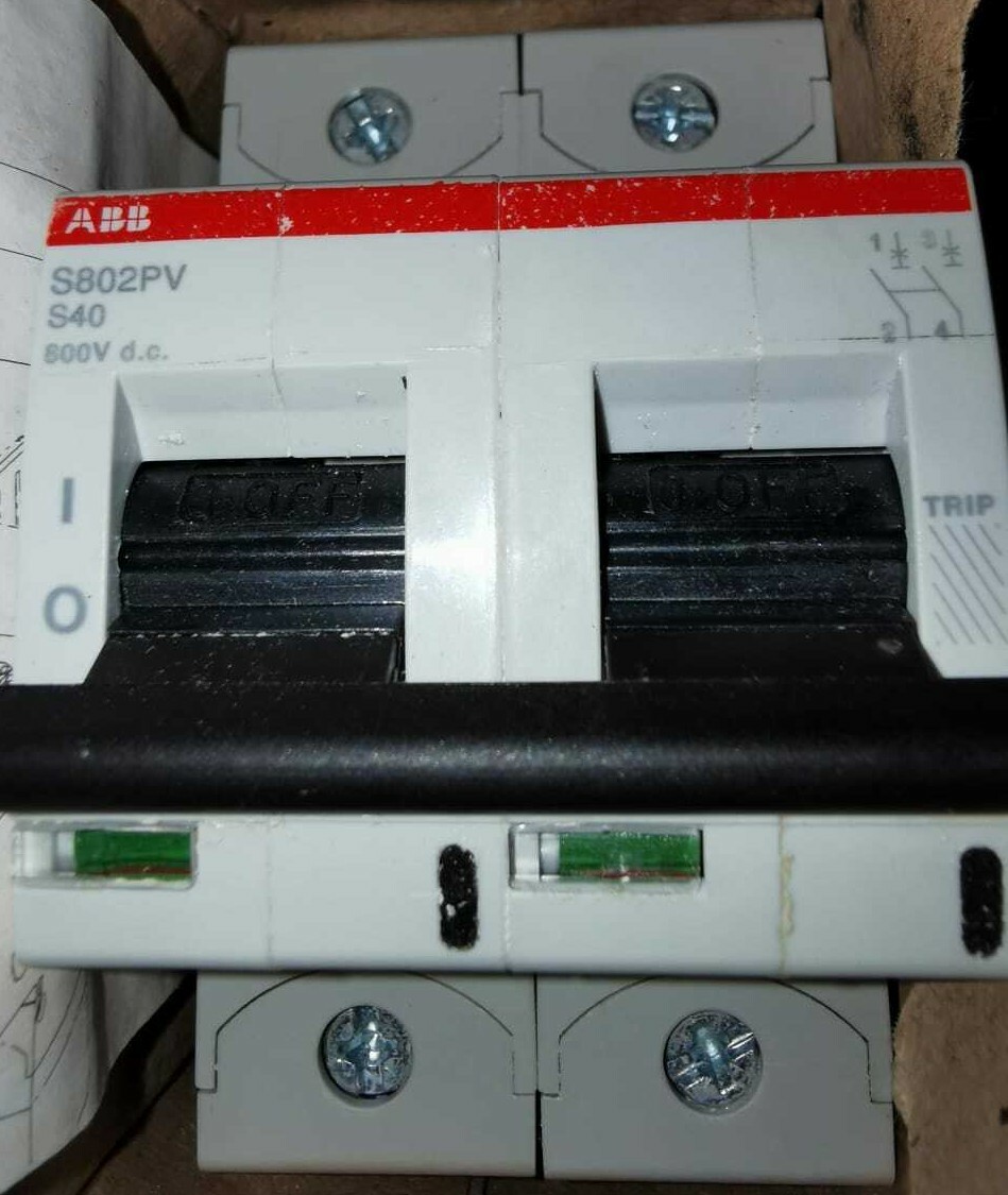 ABB S802PV-S40 High Performance Circuit Breaker