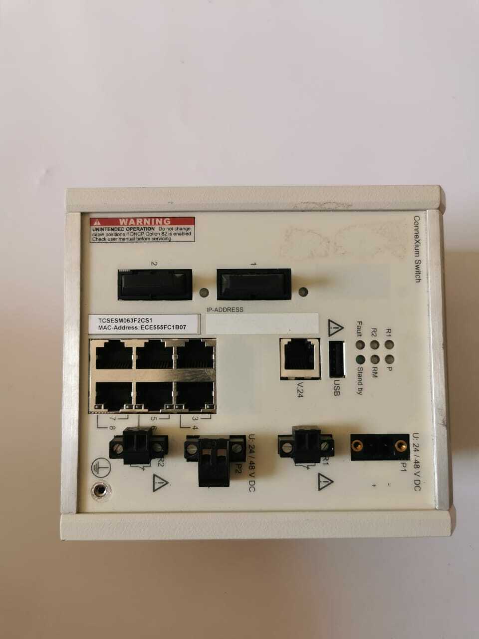 Schneider Electric TCSESM063F2CS1 SCHNEIDER ELECTRIC TCSESM063F2CS1 ConneXium Ethernet Switch 2