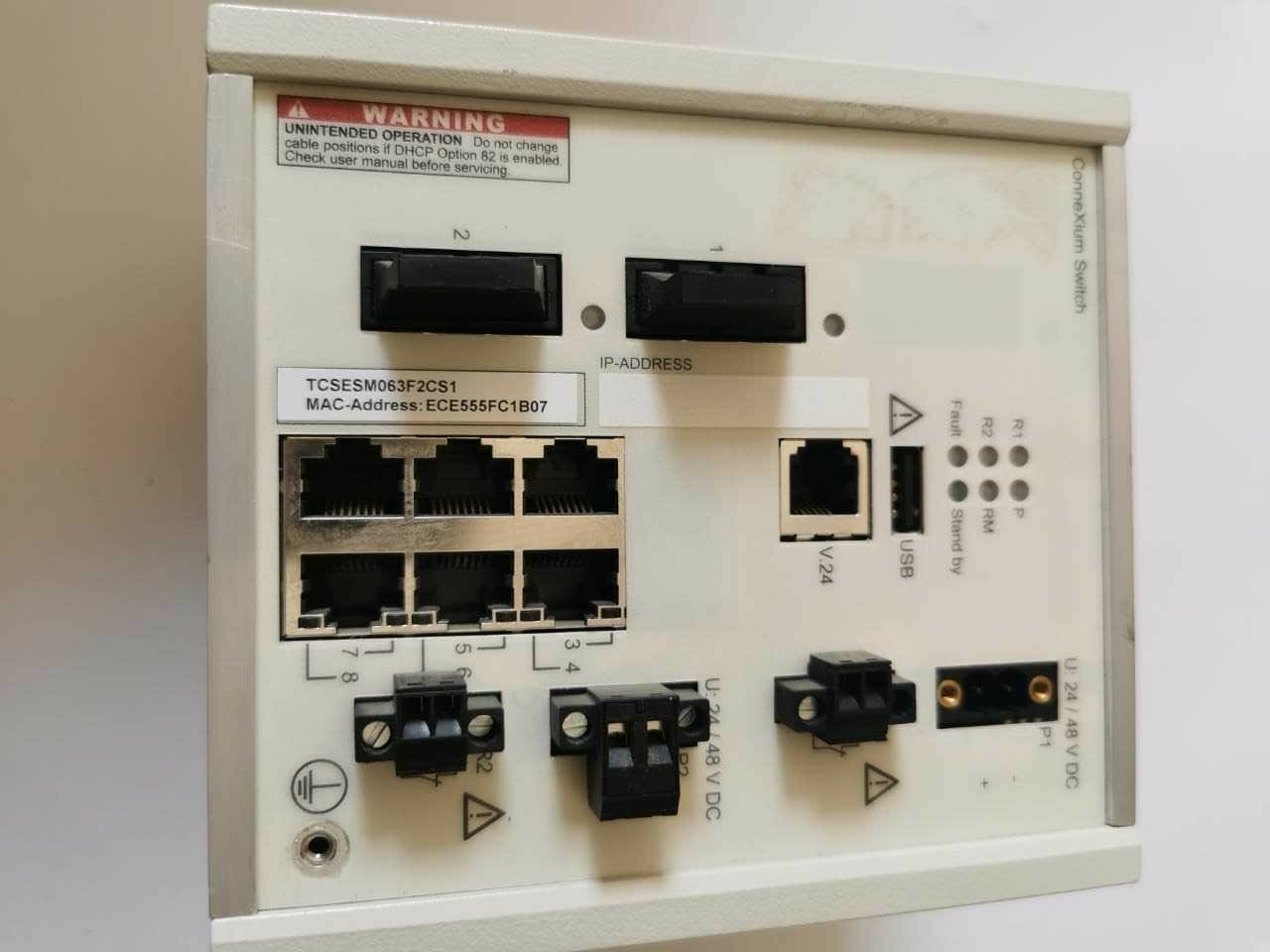 SCHNEIDER ELECTRIC TCSESM063F2CS1 ConneXium Ethernet Switch