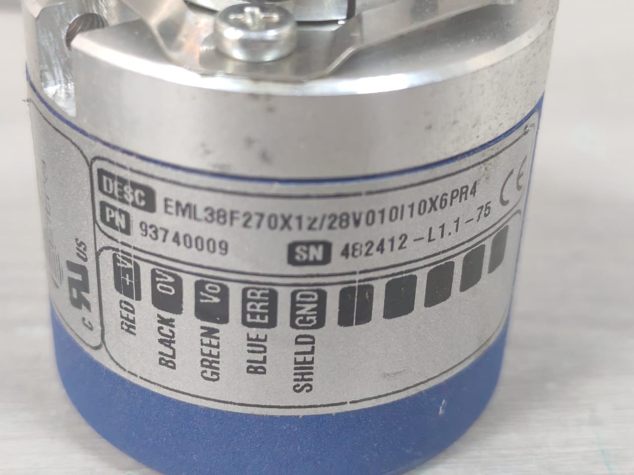 DESC 93740009 DESC EML38F270X12/28V010I10X6PR4 P/N 93740009 ENCODER 5