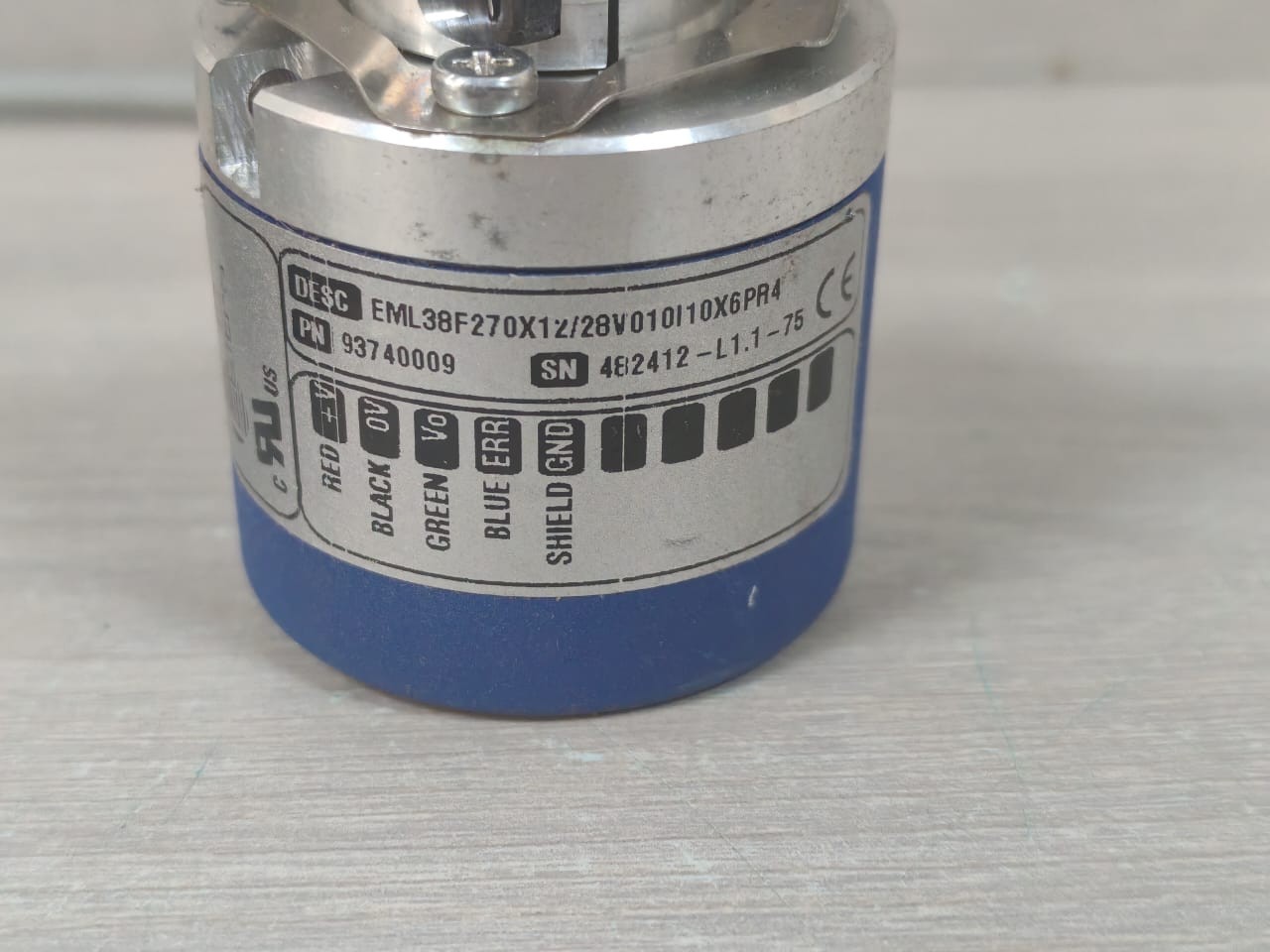DESC 93740009 DESC EML38F270X12/28V010I10X6PR4 P/N 93740009 ENCODER 6