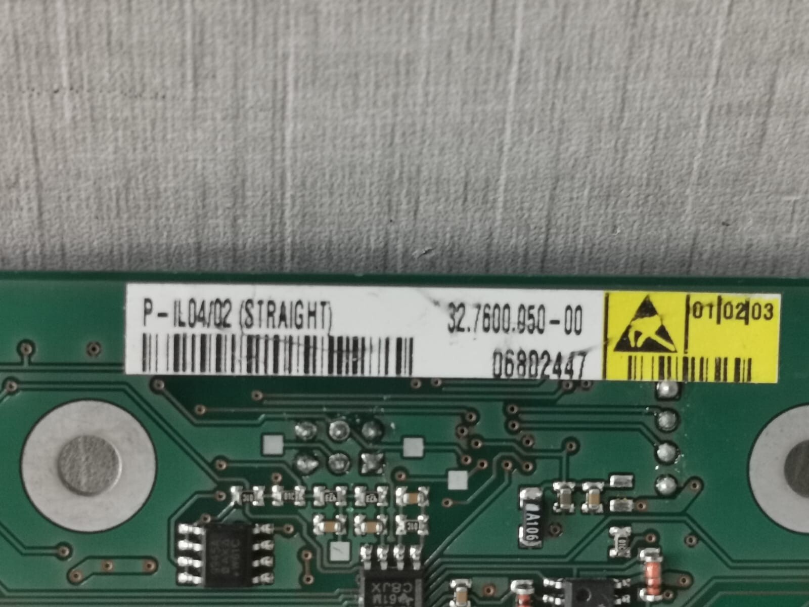 Siemens 32.7600.050-00 SIEMENS P-IL04/02 BOARD 32.7600.050-00 3