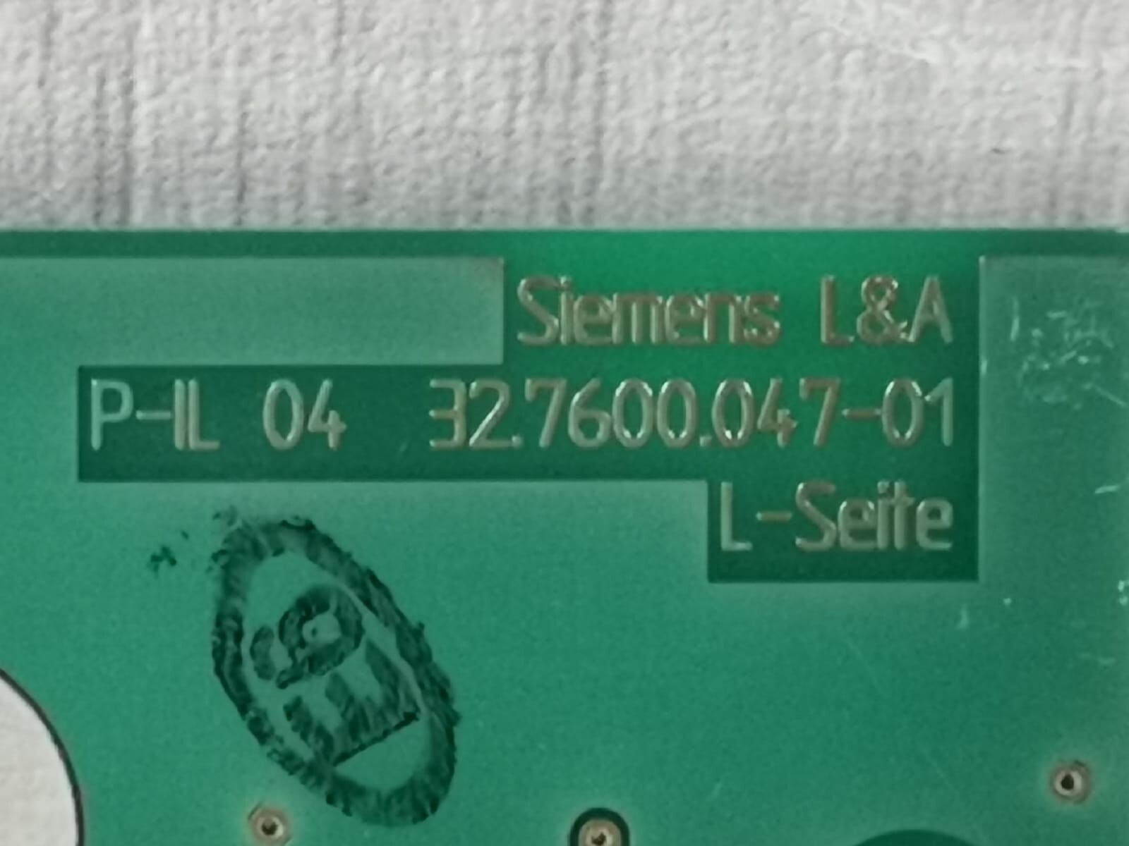 Siemens 32.7600.050-00 SIEMENS P-IL04/02 BOARD 32.7600.050-00 4