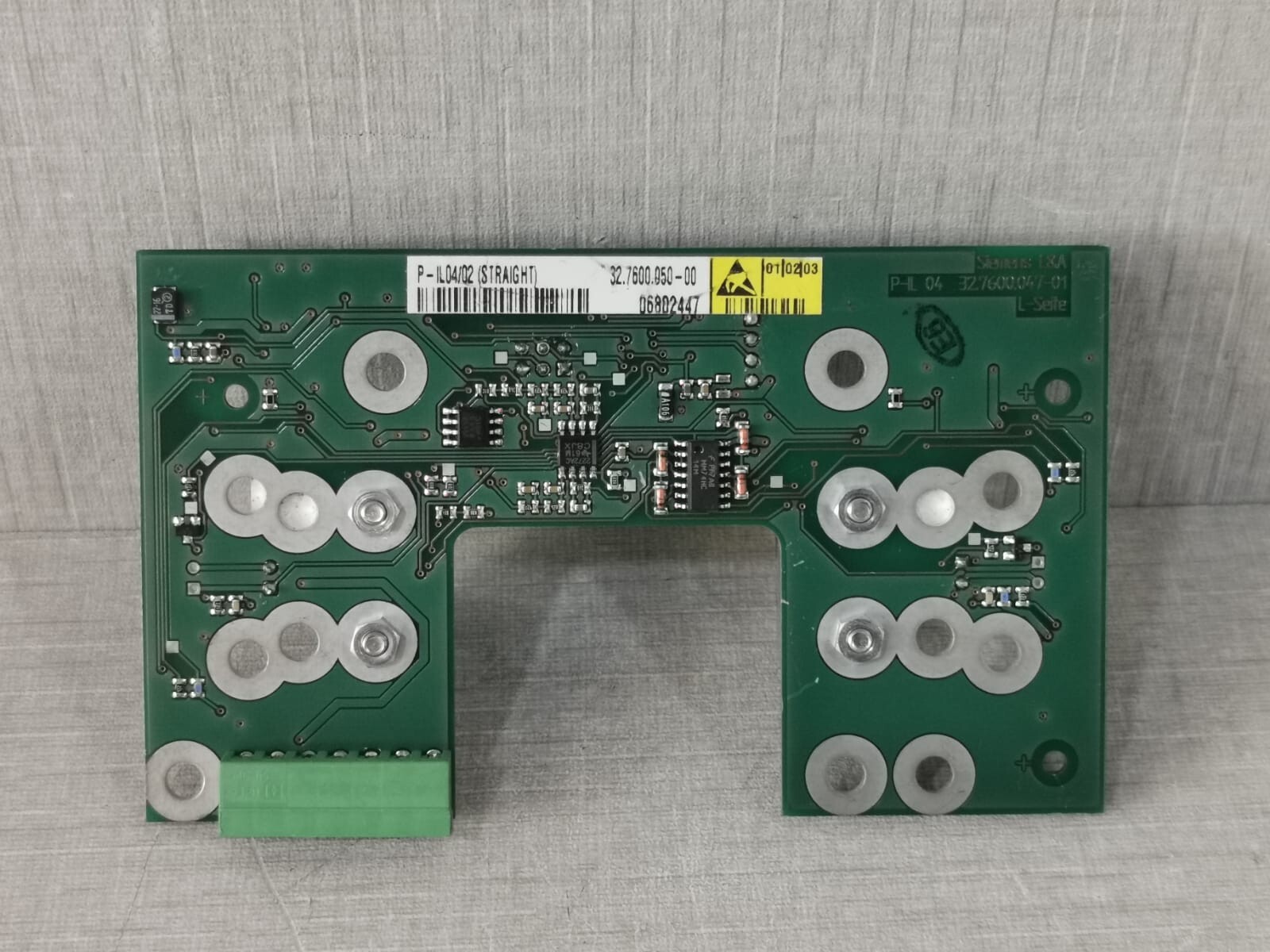 Siemens 32.7600.050-00 SIEMENS P-IL04/02 BOARD 32.7600.050-00 5